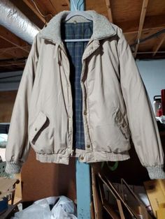 ad eBay - Find many great new & used options and get the best deals for Vtg 1980's Abercrombie & Fitch Men's XL Khaki, Duck Down, Plaid Lined Jacket EUC at the best online prices at eBay! Free shipping for many products! Vintage Windbreaker For Cold Weather In Fall, Vintage Sport Coat For Fall And Cold Weather, Vintage Fall Sport Coat For Cold Weather, Casual Hunting Windbreaker For Fall, Casual Fall Windbreaker For Hunting, Winter Hunting Sport Coat With Long Sleeves, Casual Winter Hunting Outerwear, Casual Winter Hunting Sport Coat, Retro Winter Sport Coat For Outdoor