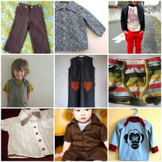 there are many different types of clothing for babies and toddlers to wear on the same day