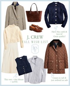 Jcrew Fall Outfits, Jcrew Fall 2024, Jcrew Fall 2023, Preppy Autumn Outfits, Preppy Outfits Fall, Preppy Fall Style, New England Fall Outfits, Houndstooth Blazer Outfit, Mode Style Anglais