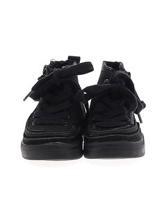 Billy Footwear Sneakers Size: 5 Shoes - used. No Fabric Content | Billy Footwear Sneakers: Black Shoes - Size 5 Black High-top Skate Shoes With Elastic Laces, School Lace-up High-top Sneakers With Rubber Sole, Lace-up High-top Sneakers With Rubber Sole For School, Black High-top Sneakers With Round Toe For School, Black High-top Skate Shoes For School, Black Lace-up High-top Sneakers For School, Black Skate Shoes With Elastic Laces, Black Sneakers With Laces For School, Black Lace-up Skate Shoes For School