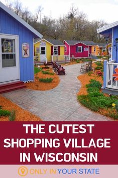 the cutest shopping village in wisconsin is on display at this state's fair