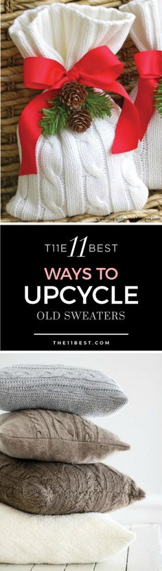 the 7 best ways to upcycle old sweaters