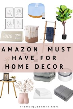 the best amazon must have for home decor