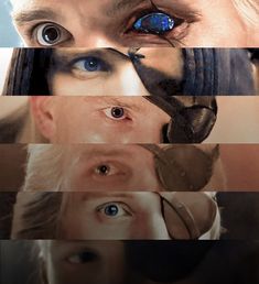 an image of some people with different eyes