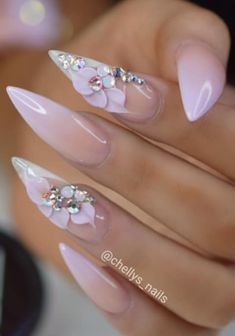 Jennie Nails, Almond Acrylic Nails Designs, Metallic Nails Design, Stronger Nails, Cheetah Nails, Cute Toe Nails, Glamour Nails, Nail Art Videos