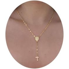 Jewelry | Jovono Boho Lariat Necklaces Gold Cross Pendant Necklace Y Chain Jewlery | Poshmark Lariat Necklaces, Bohemian Outfit, Gold Lariat Necklace, Girls Sister, We Back, Necklaces Gold, Adventure Begins, Gold Cross Pendant, Stacked Jewelry