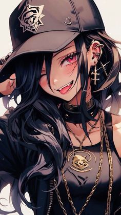 Anime Goth, Anime Show, Anime Black Hair, Images Kawaii, Dessin Adorable, 영감을 주는 캐릭터, Cute Art Styles, Cute Anime Pics