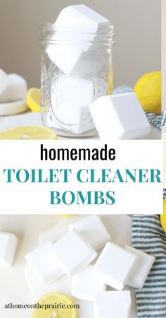 Have you wanted to try a natural way to clean your toilets? Well, here's your answer! Clean your toilet in a natural way with these homemade DIY toilet bowl cleaner bombs. They really work just like store-bought cleaners to leave your toilet sparkling! Step by step instructions! homemade household cleaners and products Diy Toilet Bowl Cleaner, Homemade Toilet Bowl Cleaner, Natural Toilet Cleaner, Natural Cleaners Diy, Diy Household Cleaners, Homemade Toilet Cleaner, Homemade Cleaning Supplies, Natural Cleaning Recipes, Toxic Cleaning Products