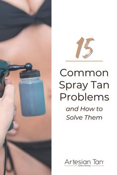 How to fix certain spray tan issues that you may encounter. Spray Tan Norvell, Spray Tan Hacks, Spray Tan Confidence, Spray Tan Extraction Booth Diy, Spray Tan Booth Ideas, Spray Tanning Tips