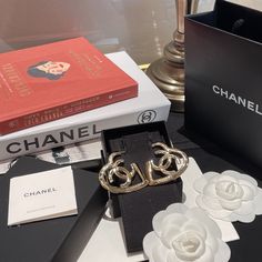 1:1 REPLICA JEWELRY   This product is of the best quality.  The production time is 3-5 working days.  Includes box, dust bag, care manual, booklet, card, bill of sale.. Cc Earrings, Bill Of Sale, Replica Jewelry, Coco Chanel, Dust Bag