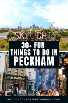 Uncover the hidden gems and unique experiences that Peckham has to offer with our guide to the top things to do in this trendy south London neighbourhood. From rooftop bars and street art tours to artisanal markets and cultural hotspots, this post covers all the must-see attractions and off-the-beaten-path adventures in Peckham. Whether you're a local or a first-time visitor, you'll find plenty of inspiration for your next urban adventure. | Things to do in London | #peckham #londontravelguide London Vacation Outfits, London Day Trips, Peckham London, Where To Stay In London, London Neighborhoods