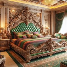 Natal Country, Modern Wooden Furniture, Wooden King Size Bed, Box Bed Design, Modern Furniture Design, Wood Carving Furniture, Fantasy Furniture, Bedroom Interior Design Luxury, Wooden Bed Design