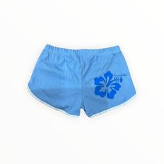 Hisbiscus shorts - Blue