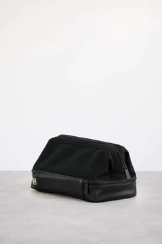 Beis Travel in Black | The Dopp Kit Functional Black Cosmetic Bag For Organization, Functional Cosmetic And Toiletry Storage For Everyday Use, Everyday Black Rectangular Cosmetic And Toiletry Storage, Black Zipper Pouch For Everyday Cosmetic Storage, Black Zipper Pouch Cosmetic And Toiletry Storage, Black Zipper Pouch For Cosmetic And Toiletry Storage, Hotel Vanity, Sandwich Bags, Teeth Care