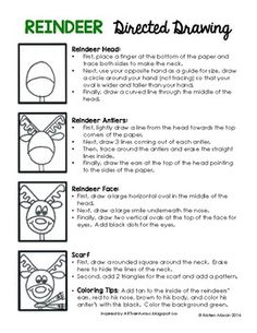 the instructions for how to draw an animal with different facial shapes and head shapes on it