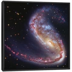 two spiral galaxy like objects in the sky