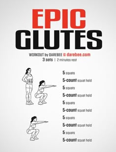 the poster shows how to do an exercise for people who want to work out with their arms and legs