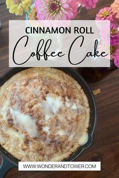 Coffee Cake Recipe Making Cinnamon Rolls, Skillet Cake, Cinnamon Icing, Best Oven, Eating Fast, Cinnamon Milk, Hot Cup Of Coffee, Coffee Cake Recipes, Cinnamon Flavor