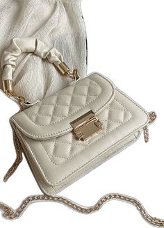 Chic Satchel Bag With Chain, Chic Satchel Bag With Chain Detail, Chic Handheld Bag With Chain, Chic Handheld Bag With Chain Detail, Chic Square Bag With Chain Strap, Trendy Top Handle Bag With Chain, Chic Square Bag With Chain Detail, Beige Evening Bag With Chain Strap, Beige Square Bag With Chain Strap