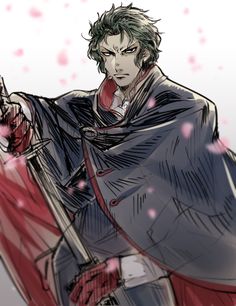 Toshizo Hijikata, Hijikata Toshizo, Character Appearance, Fate Art, Type Moon, Stay Night, Fate Stay Night