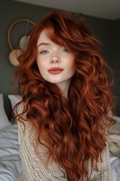 Red Head Outfits, Fall 2024 Hair Color, Hair Peg, Summer Red Hair Color, Rich Red Hair, Spring Red Hair Color, Jessica Core, Bright Copper Hair, Red Copper Hair