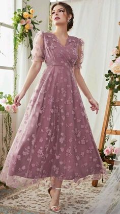 Frock Designs For Women, Short Frocks, Aesthetic Baddie, Simple Frock Design, Latest Maxi Dresses, Simple Frocks, Frock Fashion, Frock For Women, Polka Dot Maxi Dresses