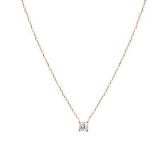 Diamond Necklace Designs, Beautiful Diamond Rings, Princess Cut Diamond, 14k Gold Necklace, Pretty Necklaces, Matching Jewelry, Fine Jewelry Designers