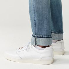 Wedge Sneaker, White Sneaker, Low Rise, Sneakers