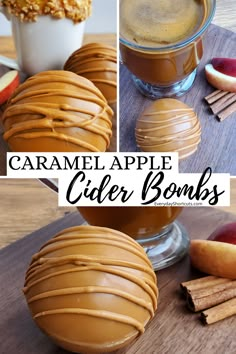 These Salted Caramel Apple Cider Bombs are the next best thing to hot cocoa bombs. The salted caramel and apple spices enhance each other for a comforting and delicious drink the whole family will enjoy! Halloween Coco Balls, Rustic Gift Ideas, Fall Hot Cocoa Balls, Caramel Apple Cider Cocoa Bomb, Apple Cider Caramel Cookies, Halloween Hot Chocolate Balls, Thanksgiving Cocoa Balls, Apple Cider Gift Ideas, Desserts To Make And Sell