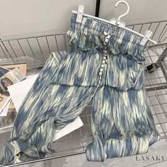 Lasaky - Wide Leg Threaded Trousers with Thin High Waist and Flowy Silhouette, Casual Straight-Leg Extended Floor-Length Pants Leg Lifts, Style Pants, Long Style, Pant Length, Pants Length, Long Legs, Shopping Trip, Extra Long, Leg Pants