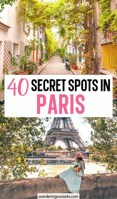 Secret Spots in Paris Paris Must See, Best Cafes In Paris, Bucket List Europe, Paris Trip Planning, Spots In Paris, Paris Bucket List, Things To Do In Paris