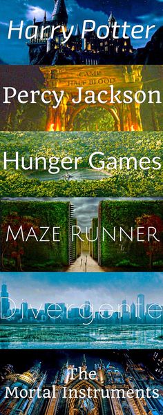 harry potter and hermione's hogwarts, the maze runner, the riverbeddingmillon