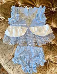 Fitted Cotton Sets For Dress-up, Cute Blue Sleeveless Sets, Cute Sleeveless Blue Sets, Cute Sleeveless Party Sets, Fitted Blue Sets For Costume Party, Cute Sleeveless Sets For Party, Blue Fitted Set For Costume Party, Fitted Blue Set For Costume Party, Cute Cotton Party Sets