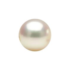 a white pearl is shown against a white background