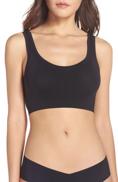 This seamless crop top cut from buttery-soft microfiber comfortably stays in place and is perfect for layering. Style Name:Hanro Touch Feeling Crop Top. Style Number: 517719. Seamless Sports Bra With Scoop Neck And Minimal Stretch, Black Sports Bra With Seamless Construction And Wide Straps, Seamless Scoop Neck Sports Bra With Minimal Stretch, Soft Touch Sports Bra With Stretch, Seamless Medium Support Sports Bra With Scoop Neck, Scoop Neck Sports Bra With Built-in Bra, Medium Support Seamless Sports Bra With Wide Straps, Sports Bra With Soft Touch Stretch, Sports Bra With Soft Touch And Micro-elastic Fit