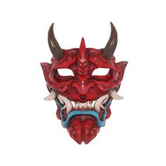 Masque Démon Oni Japonais Démoniaque Ce Masque Démon Oni Japonais Démoniaque représente à merveille une créature mythique du folklore japonais. Avec un beau design effrayant, il convient de le mettre lors d’une soirée d’Halloween. Sa taille et ses attaches permettent de le porter confortablement. Pour émerveiller vos amis cosplayers, ce masque Démon Oni Japonais Démoniaque est l’accessoire idéal. En rouge, en argent ou en doré, votre déguisement va faire sensation. Japanese Tattoos For Men, Horror Mask, Japan Illustration, Horror Masks, Japanese Mask, Japan Kawaii