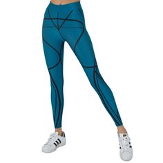 A Spiderweb Design Makes A Bold Statement On These Workout-Approved Leggings From Ultracor Spiderweb Design, Vs Pink Leggings, Black Faux Leather Leggings, Style Leggings, Panel Leggings, Cropped Linen Pants, Seersucker Pants, Running Leggings, Ankle Leggings