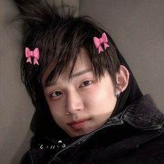 Bow Icon, Txt Yeonjun, Pink