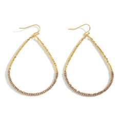 These lightweight beaded fish hook earrings are the perfect accessory to dress up any outfit for any occasion! They are approx. 2.75" long and come with a rubber stopper Lead Compliant Not Suitable for Children under 12 Beaded Teardrop Earrings, Beaded Fish, Candle Ribbon, Round Top Collection, Stocking Stuffers For Her, Wholesale Earrings, Holiday Sparkle, Linen Spray, Handbag Charms