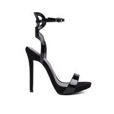 Shop Black Stiletto Heel Buckle Ankle Strap Sandals with Open Toe color Black for Party, Red Carpet, Travel, Work with worldwide Free shipping & Free return. Party Sandals With Ankle Wrap And Wrapped Heel, Party Sandals With Wrapped Heel And Ankle Wrap, Party Sandals With Wrapped Ankle Heel, Adjustable Strappy Heels For Night Out, Adjustable Strappy Heels For A Night Out, Trendy Party Heels With Strap, Party Heels With Ankle Strap, Fitted Strap Sandals For Party, Adjustable Ankle Wrap Sandals For Party