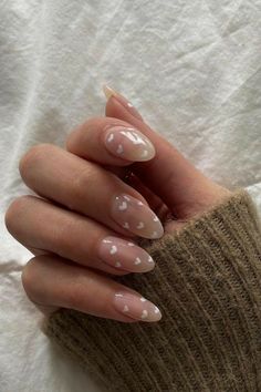 White Nail Inspo, Subtle Nails, Basic Nails, Cute Nail, Casual Nails, Cute Valentines, Nail Design Ideas, Soft Nails