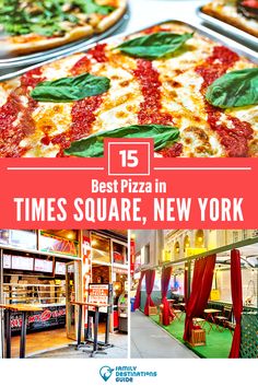 the best pizza in times square, new york is now available for purchase from family restaurants