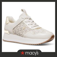 in stock Running Sneakers, Shoe Style, Vanilla, Pick Up, In Store, Buy Online, Michael Kors, Lace Up, Running