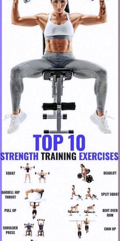 the top 10 strength training exercises for women