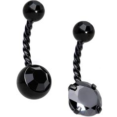 Jewelry Promotion, Black Gems, Tongue Rings, Navel Piercing, Lip Ring, Navel Rings, Belly Ring, Mini Tattoos, Belly Rings