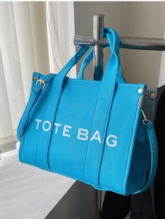 BagForLove - Blue Double Handle Graphic Square Letter Bag Product Description Color Blue Pattern Type Plain Type Shoulder Tote Bag Material PU Size Chart INCH CM Bag Length Bag Width Bag Height Strap Length 10.2 inch 3.5 inch 7.9 inch 47.2 inch Bag Length Bag Width Bag Height Strap Length 26 cm 9 cm 20 cm 120 cm Details Pictures Similar Products h2 { text-align: center; } /* æ¢è¡ */ li{ white-space: normal; word-break: break-all; word-wrap: break-word; } .red-box { width: 100%; display: flex; Casual Blue Handheld Satchel, Trendy Large Capacity Blue Canvas Bag, Trendy Blue Satchel Canvas Bag, Trendy Blue Canvas Bag For Errands, Large Capacity Blue Canvas Bag, Light Blue Rectangular Bag With Large Capacity, Blue Large Capacity Shoulder Bag For Errands, Large Capacity Light Blue Rectangular Bag, Trendy Blue Canvas Bag For Daily Use