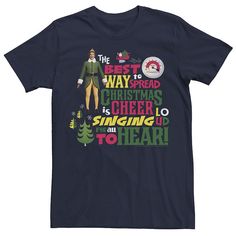 a t - shirt that says the best way to spread christmas cheer is singing all to hear