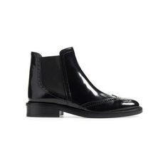 New! Burberry Women's Wingtip Bactonul Chelsea Boot Black 39.5 Dd354 Msrp $895 Approx 11" Outsole New Without Box-Never Worn-Guaranteed Authenticity Details Classic Chelsea Booties Are Treated To A Rakish Makeover By Burberry, With Refined Brogue-Style Perforations And A Wingtip Toe. Fits True To Size, Order Your Normal Size Elasticized Gores For A Flexible Fit Available In Full And Half Sizes Round Toe; Pull On Brogue Detail Patent Leather Upper, Leather Lining, Leather And Rubber Sole Made In Black Wingtip Boots For Formal Occasions, Elegant Patent Leather Boots With Reinforced Heel, Office Boots With Brogue Detailing And Round Toe, Elegant Patent Leather Boots With Almond Toe, Elegant Almond Toe Patent Leather Boots, Black Wingtip Boots With Rubber Heel Cap, Elegant Brogue Detailed Round Toe Boots, Patent Leather Boots With Leather Sole For Work, Elegant Boots With Rubber Sole And Round Toe