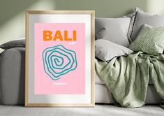 Bali Bliss Indonesia Travel Wall Art This colourful Bali print is designed to offer that summer paradise feeling all year long  Whether you're searching for a house warming gift for a travel enthusiast, a unique birthday gift for her or shopping for yourself, the popping colours and preppy style will make an amazing addition to any living room, kitchen, gallery wall or bar area, even the bedroom inviting the positive vibes of summer into your home. Printed on premium 200gsm smooth matt paper. Or Bali Print, Art For Gallery Wall, Bali Poster, Preppy Travel, Coin Bar, Voyage Bali, Colourful Wall Art, Summer Paradise, Kitchen Gallery