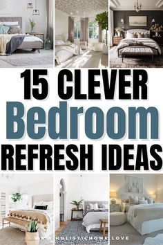 15 clever bedroom refresh ideas